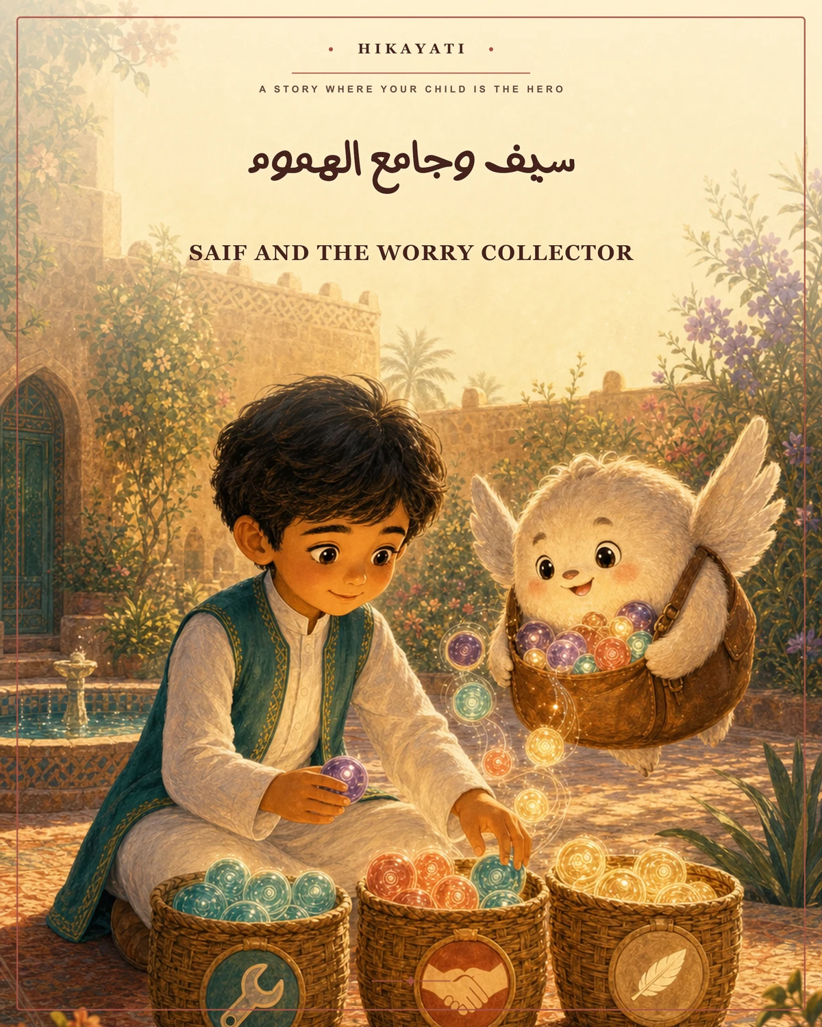 ملصق سيف وجامع الهموم · Saif and the Worry Collector poster
